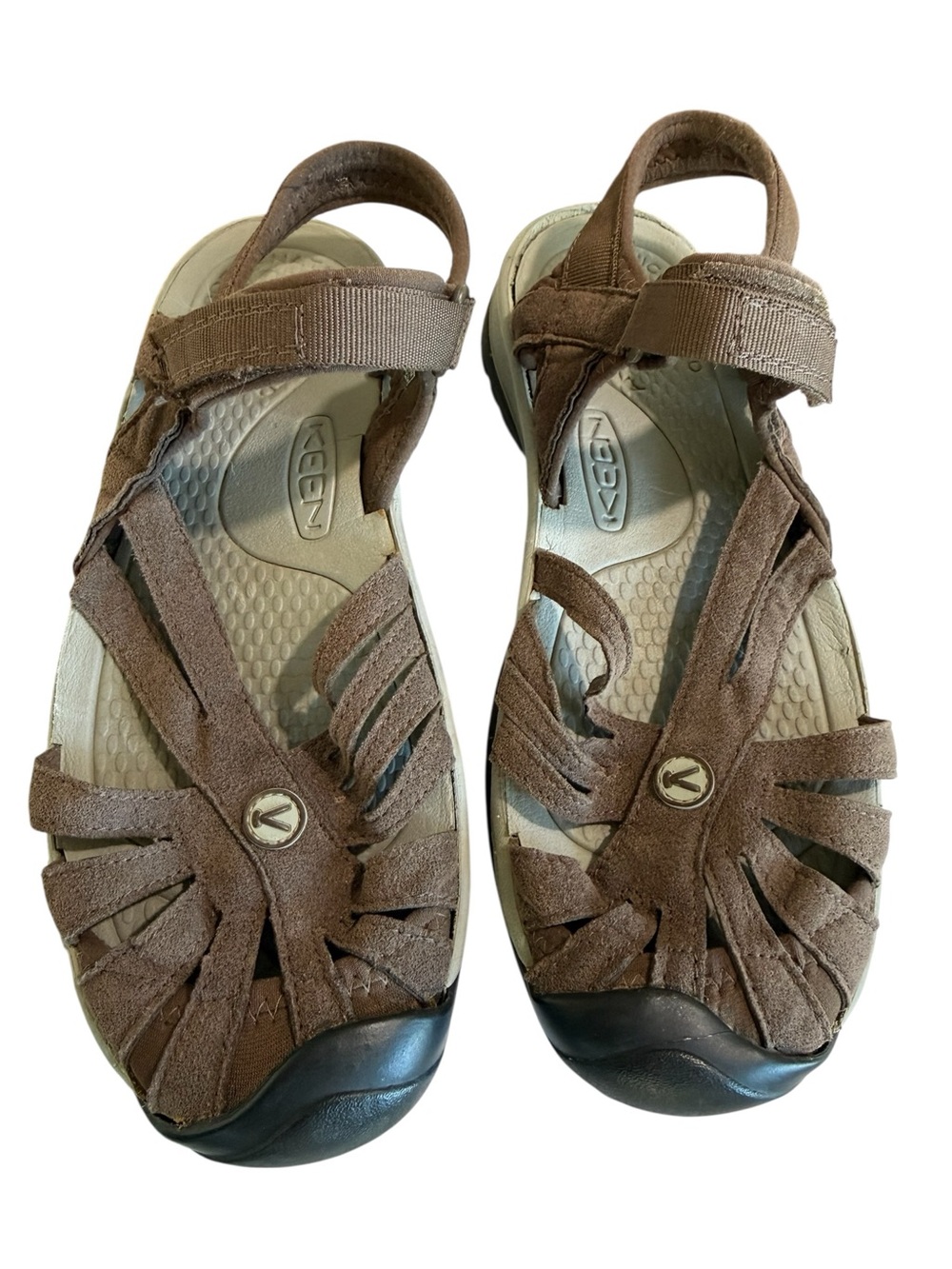 KEEN Rose Sandals Women's 8.5 Brown Outdoor Hiking Water Shoes Comfort Strappy - Picture 2 of 5